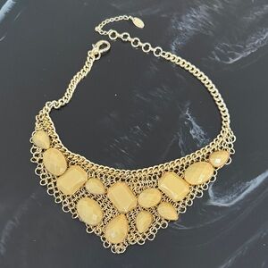 Elegant Amrita Singh Gold Necklace with Gemstone Accents